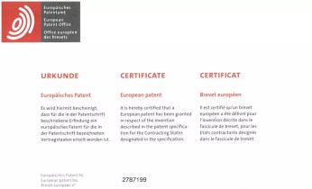 Research Achievements | Ruili Group Headquarters Obtained European Invention Patent Authorization